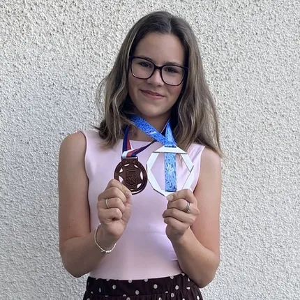 Naše žákyně zazářila na golfových turnajích